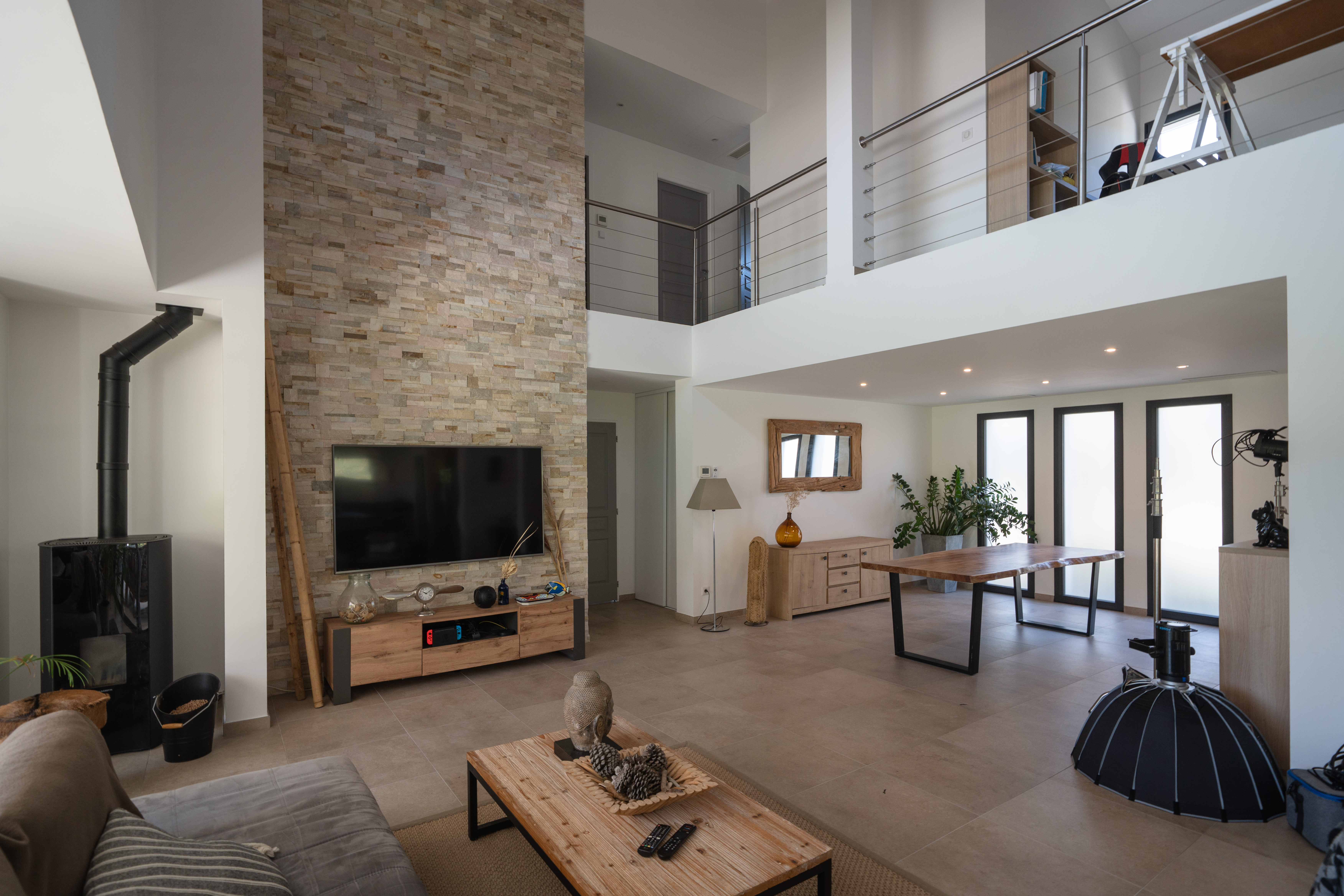 Studio Villa Cannes living